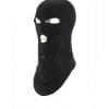 Fantomka Balaklava crna sa tri otvora K14015-01