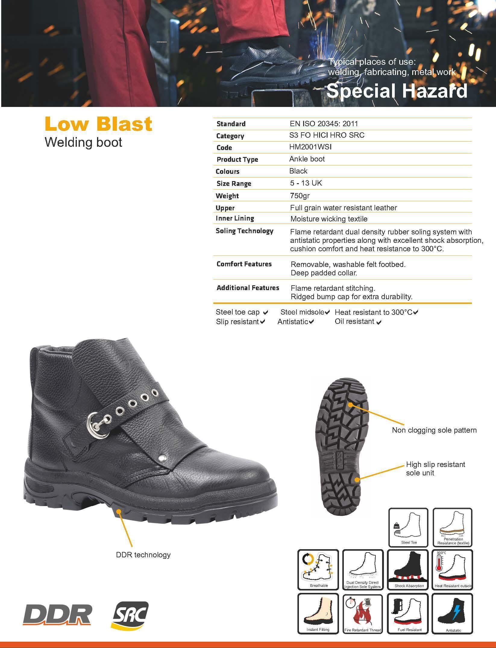 ZASTITNA OBUCA - YDS ČIZME ''LOW BLAST'' - Slika 3