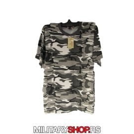 Army majica urban crno bela