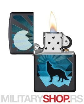 ZIPPO upaljač Wolf and Moon