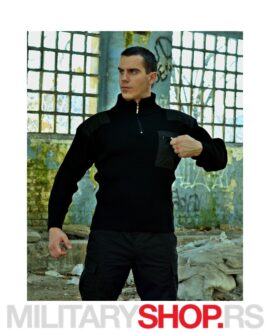 CRNI ZIMSKI DŽEMPER MILITARY
