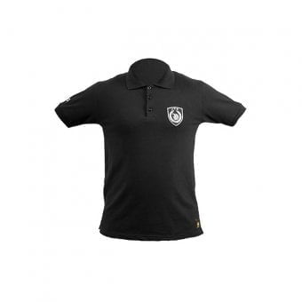 JSO Polo Majica Crna sa kragnom
