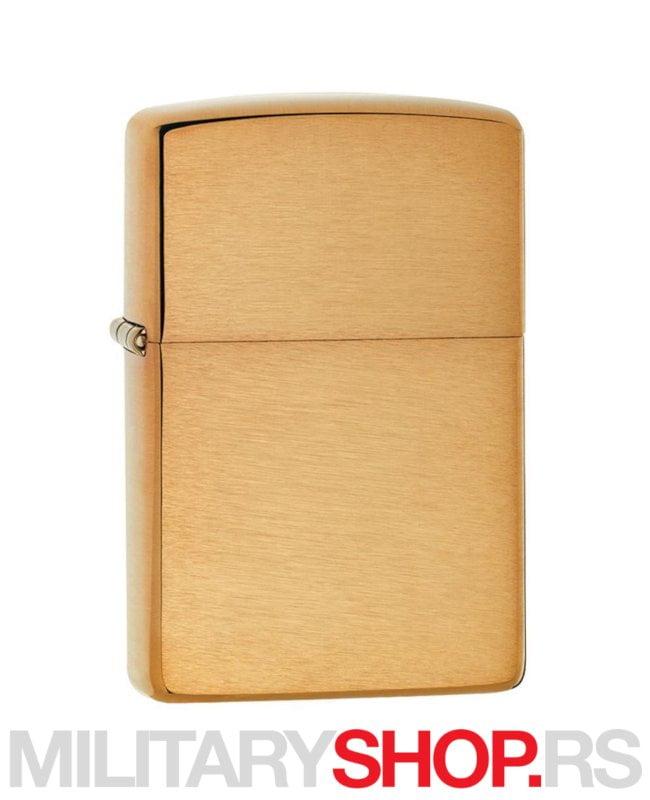 Zippo upaljač Brushed Brass