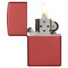 Zippo upaljac crveni matte