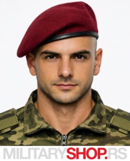 Bordo Francuska Kapa Beretka