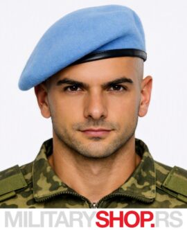 Svetlo Plava Francuska Kapa Beretka