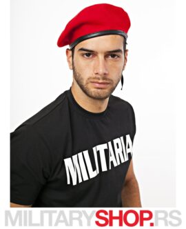 Crvena Francuska Kapa Beretka