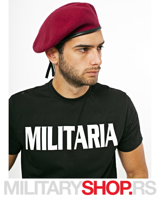 Bordo Francuska Kapa Beretka
