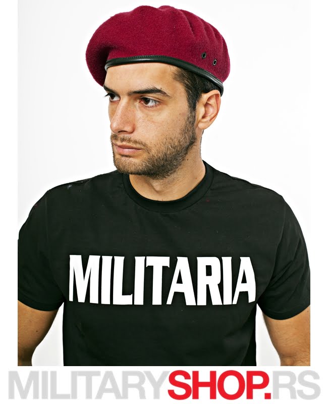 Bordo Francuska Kapa Beretka