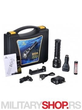 Ronilačka lampa XTAR D06