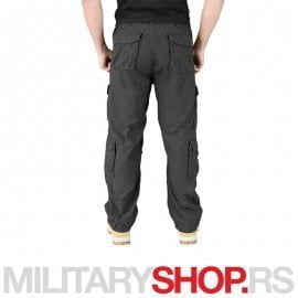 Surplus crne pantalone Airborne Vintage 100% pamuk - Slika 4