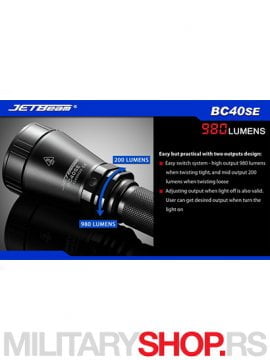 Lampa JetBeam BC40 SE 3
