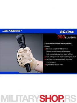 Lampa JetBeam BC40 SE 5