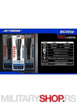 Lampa JetBeam BC40 SE 7