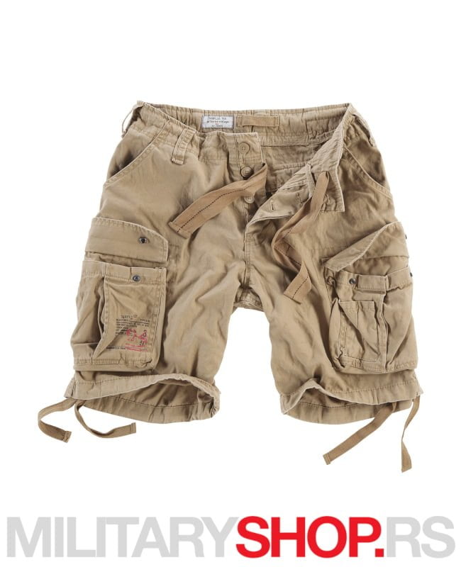 Surplus bermude Raw Vintage 100% pamuk bež boja