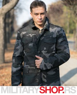 M65 maskirna vijetnamka sa uloskom Surplus black camo