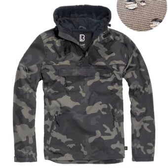 Brandit Windstoper Windbreaker DarkCamo Maskirna Jakna