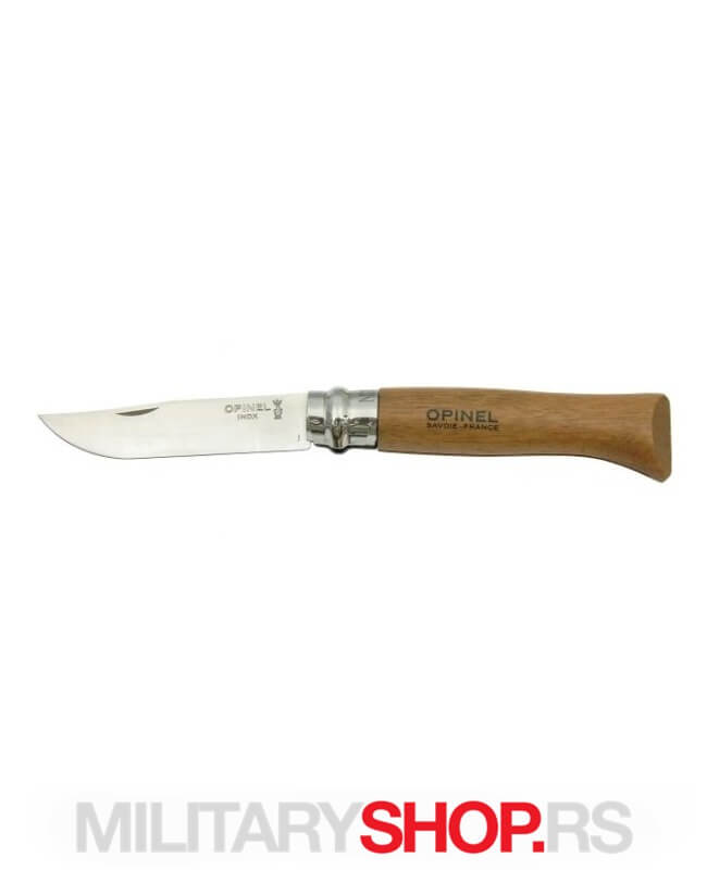 Inox 8 Opinel Nož Sa Drškom Od Oraha