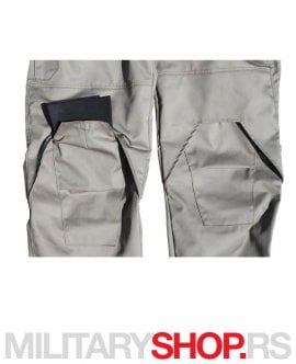 Moto pantalone sa ojačanjima bež boja