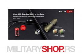Dzepna lampa Klarus Mini one crna