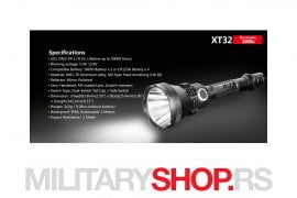 Lovacki komplet Lampa Klarus XT32