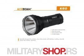 Acebeam K60 Lampa domet 704 metra