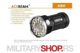 AceBeam X80 Lampa sa 19 LED dioda