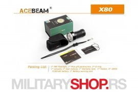 AceBeam X80 Lampa sa 19 LED dioda