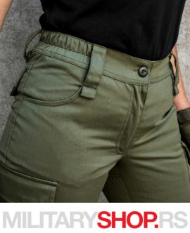 Maslinasto zelene vojničke pantalone Pantera