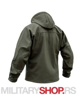 Zelena SoftShell jakna Division Armoline