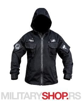 PUNISHER Armoline crna jakna