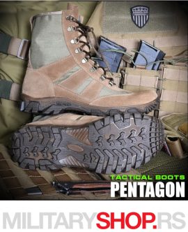 Vojna taktička čizma Pentagon kaki ARMOLINE