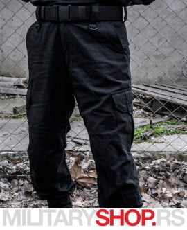 Crne taktičke Antiterror pantalone ARMOLINE