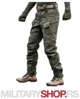 Pantalone maslinasto zelene Division Softshell