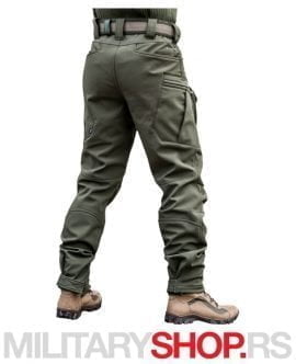 Pantalone maslinasto zelene Division Softshell