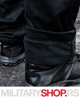 Crne pantalone sa postavom Raptor