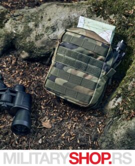 Brandit Cross Molle Pouch Woodland Torbica