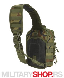 Brandit Cooper Sling Medium Torbica Woodland