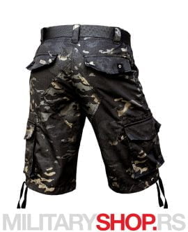 Maskirne bermude Legion Black Multicam