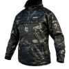 Maskirni anorak sa kapuljačom Armoline Travel defence Black Multicam