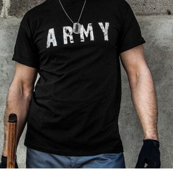 Majica ARMY crna Armoline