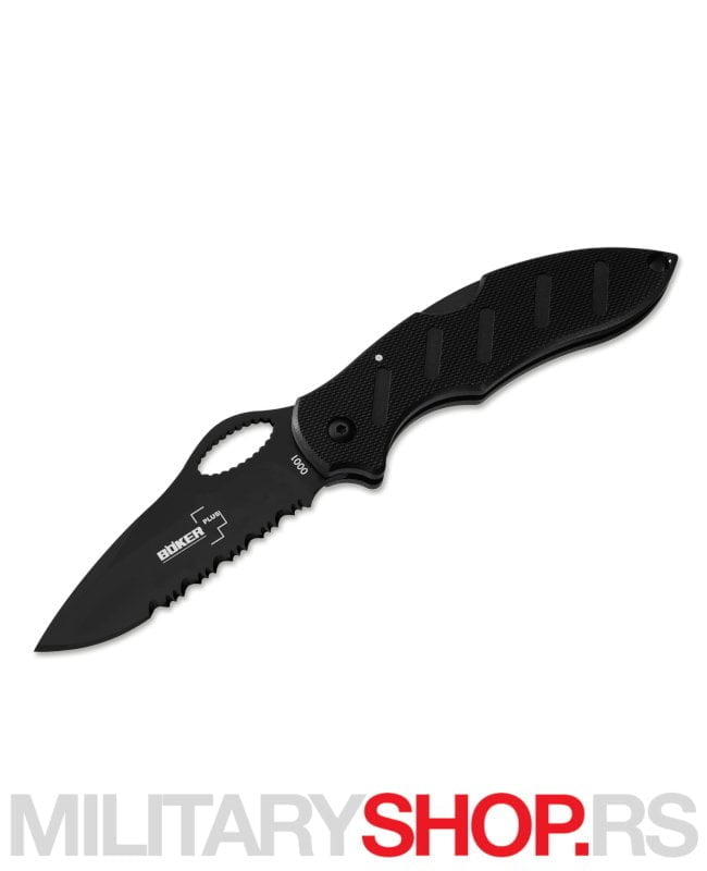 Taktički crni Boker nož Roper Serrated