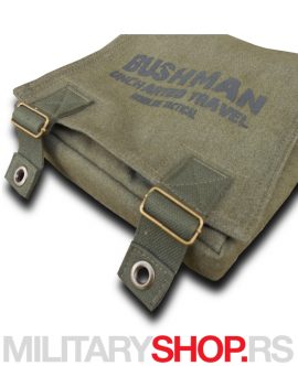Torbica za nošenje preko ramena zelena boja Bushman