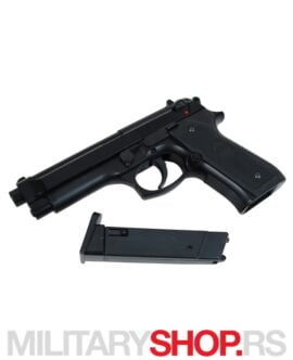 Crna replika pištolja Beretta M92FS