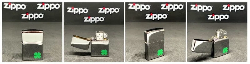 A Bit O’ Luck Zippo upaljač sa logom deteline