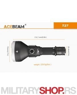 Lampa Acebeam T27 domet 1180 metara