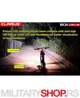 Klarus lampa za bicikl BK30