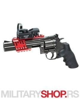 Steel Grey replika revolvera Dan Wesson 715 GNB