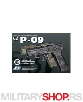 Replika CZ AirGun P-09 GBB