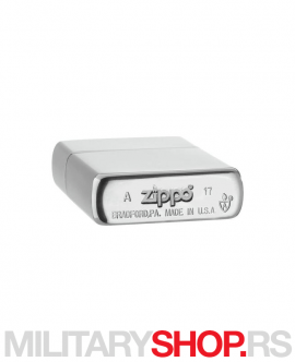 Armor® Brušeni hrom Zippo upaljač